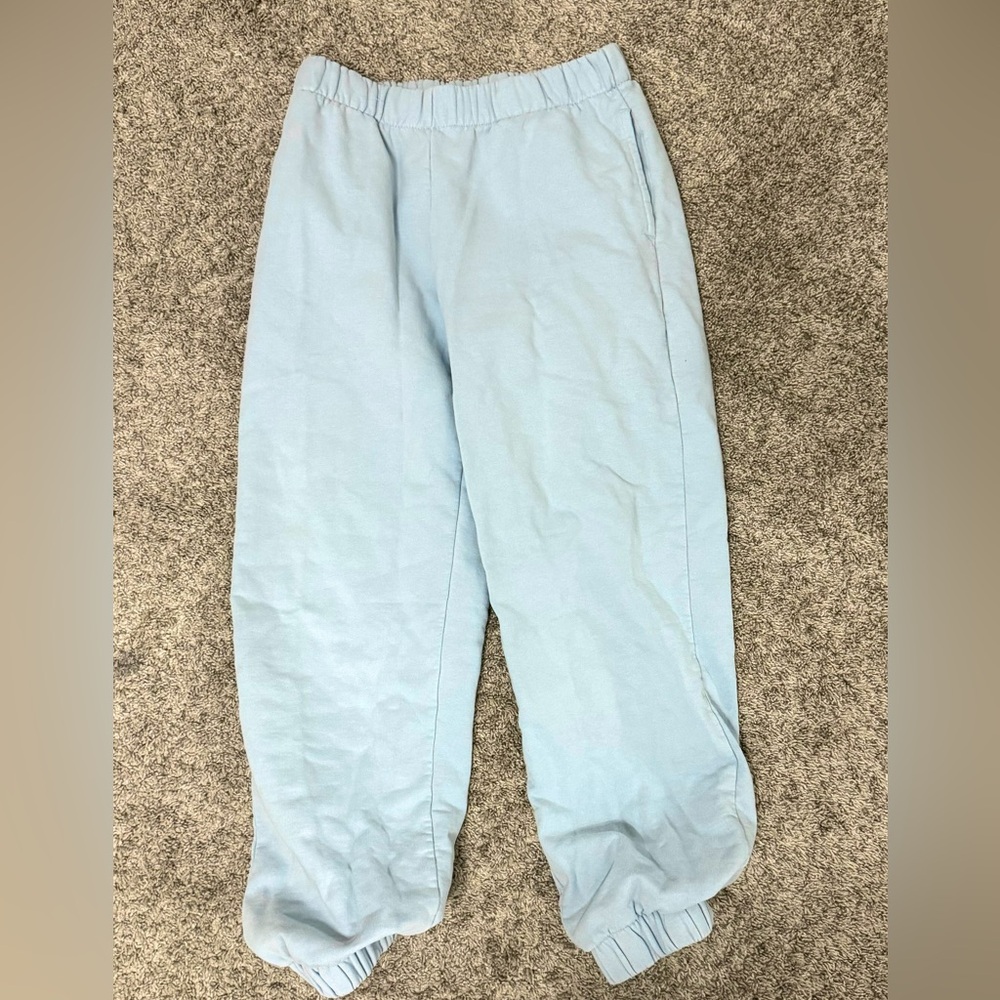 baby blue brandy sweatpants